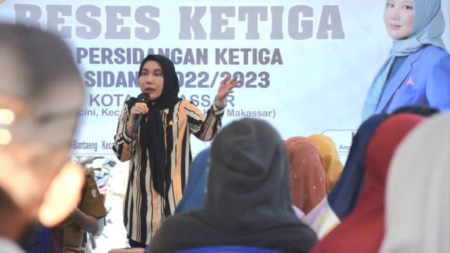 Dihadapan Warga Banta-Bantaeng, Rezki Asupan Gizi Bagi Anak Sangat Penting