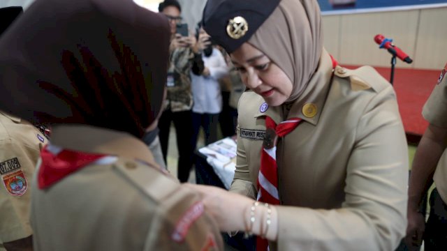 Lantik Pengurus Majelis Pembimbing dan Pembina Pramuka, Ini Pesan Fatmawati Rusdi