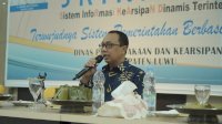 Wujudkan Kearsipan Terintegrasi, Dinas Perpustakaan Luwu Lakukan Sosialisasi Aplikasi Srikandi
