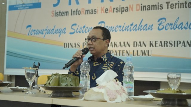 Wujudkan Kearsipan Terintegrasi, Dinas Perpustakaan Luwu Lakukan Sosialisasi Aplikasi Srikandi
