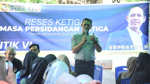 Anggota Fraksi Partai Nasdem Supratman meminta Agar Pembangauanan PSEL tetap dilakukan di Kecamatan Manggala 