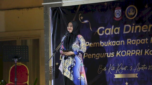 Wawali Buka Raker dan Gala Diner Korpri Kota Makassar