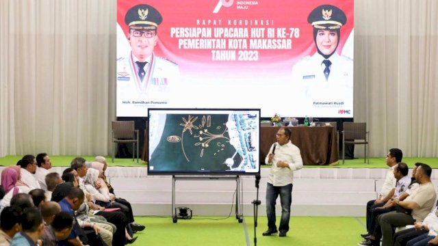 Walikota Makassar Pimpin Rakor Persiapan HUT RI Ke 78