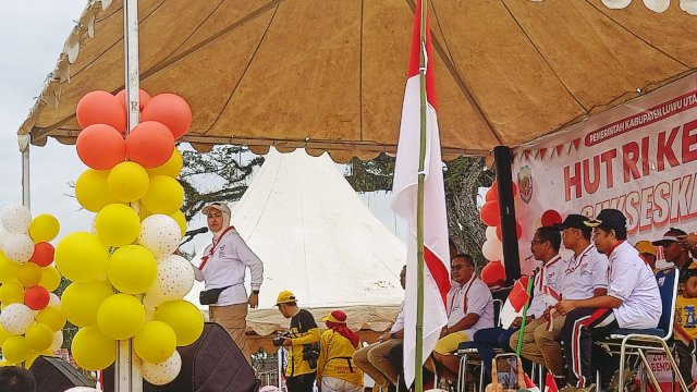 Pecahkan Rekor! 50 Ribu Warga Meriahkan Jalan Santai HUT Kemerdekaan di Luwu Utara