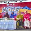 Ribuan Peserta Defile Ramaikan Expo Dekranasda Kreatif Andalan 2023 di Wajo