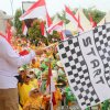 Puluhan Ribu Rha Lutra Meriahkan Jalan Santai HUT RI ke 78