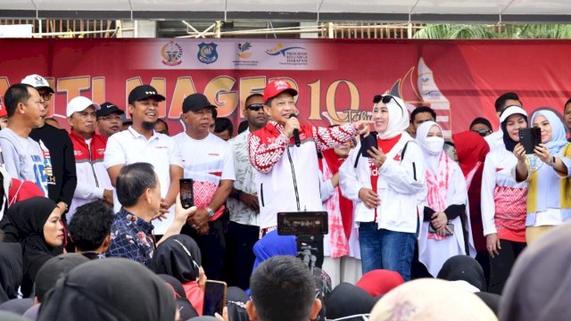 Mendagri Apresiasi Jalan Sehat Anti Mager Pemprov Sulsel