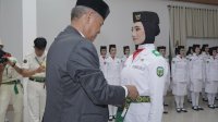 Kukuhkan 71 Paskibraka, Bupati Luwu : Selamat Berjuang