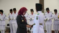 Bupati Lutra Kukuhkan 73 Paskibraka
