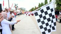 Bupati Luwu Utara Lepas Peserta Gerak Jalan