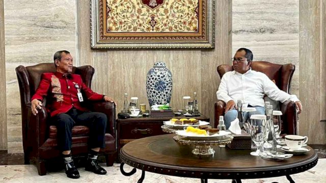 Kepala BPS Pamit Ke Walikota Makassar