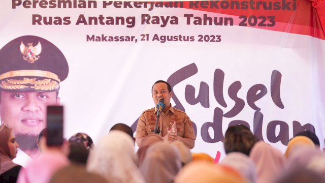 Masyarakat Kota Masyarakat akhirnya bisa menikmati manfaat jalan mulus yang telah dibeton di ruas jalan Antang Raya.
