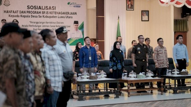 Pemda Lutra Beri Jaminan Sosial bagi 16.600 Pekerja Rentan