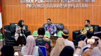 Pj Gubernur Sulsel Bahtiar Kunjungi Kantor Bawaslu Sulsel
