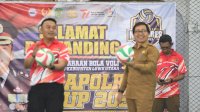Wabup Lutra Resmi Buka Turnamen Bola Voli Kapolres Cup