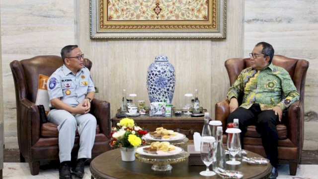 Danny Pomanto Terima Kunjungan Jasa Raharja, Bahas Tentang Optimalisasi PKB