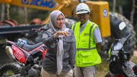 Pertama Kali di Sulawesi, Pekerjaan Jalan Ruas Rongkong-Seko Gunakan Matos