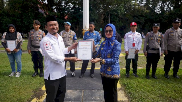 Bupati Luwu Utara Pimpin Upacara Kesadaran Hari Perhubungan