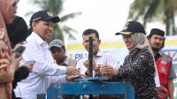 Bupati Lutra Bersama Dirjen Irigasi Tinjau Langsung Running Test