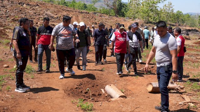 Pj Gubernur Bahtiar Tinjau Perkebunan di Desa Swasembada Toddopulia, Dorong Gerakan Gemar Menanam Pisang