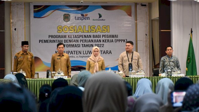 Bupati Lutra Buka Sosialisasi Ketaspenan Bagi PPPK