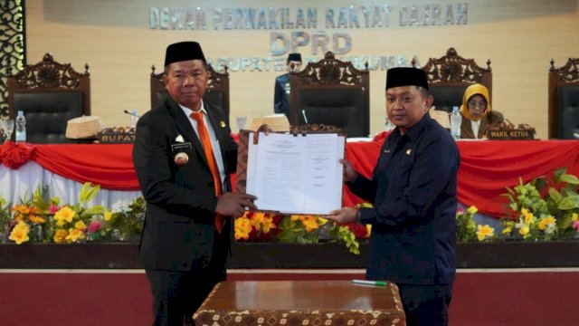 Bupati-Ketua DPRD Tandatangani Kesepakatan Bersama APBD Perubahan 2023