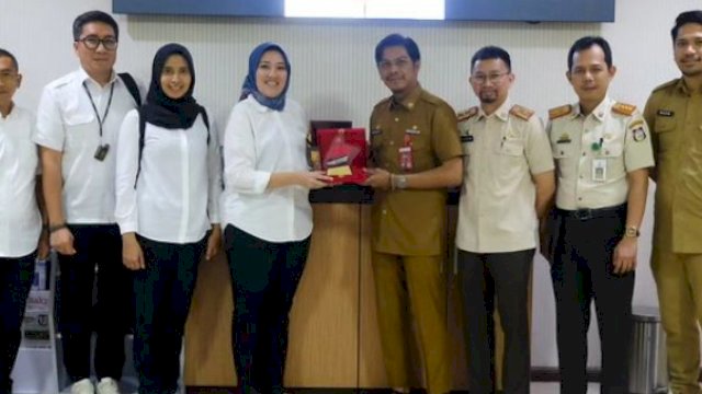 Kepala Bapenda Makasasar Terima Kunker Bapenda Tangsel
