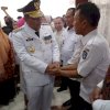 Pejabat Pemrov Sambut Kedatangan Bahtiar Baharuddin di Kantor Gubernur