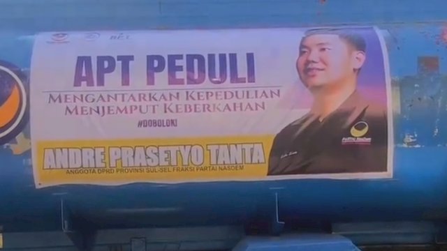 APT Salurkan Air Bersih Ke Warga Secara Gratis