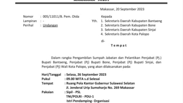 Ini Empat Penjabat Bupati dan Walikota yang Akan Dilantik Selasa