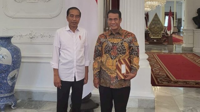 Dua Jam Diskusi Bersama Jokowi, AAS: Kami Diskusi Soal Ekonomi