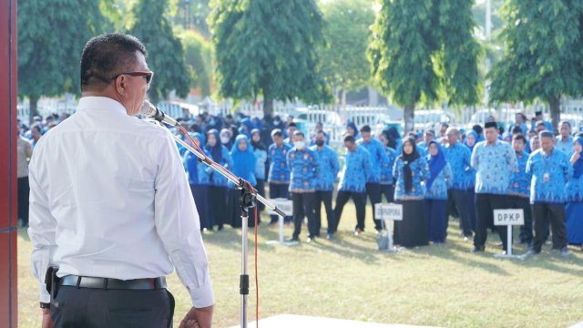 Bupati Andi Utta Minta OPD Lebih Maksimal Layani Kebutuhan Air Bersih untuk Masyarakat