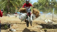 Bupati Andi Utta Buka Lomba Motor Kros Ojek Gabah
