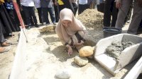 Letakkan Batu Pertama Pembangunan Asrama Tahfidzul Qur&rsquo;an, IDP Apresiasi Partisipasi Warga