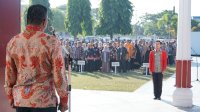 Apel Gabungan, Pejabat dan Staf Pemkab Bulukumba Kompak Gunakan Batik