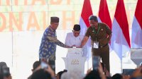 Pj Sekda Dampingi Wapres Ma’ruf Amin Ground Breaking Masjid Hj Andi Nurhadi dan AAS International Hospital