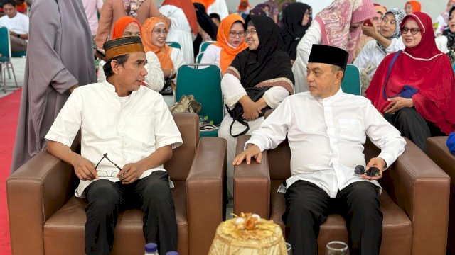 Hadiri di Acara Maulid KKDB Makassar, KH Masykur: Rudianto Lallo Adalah Anak Rakyat yang Bisa Perbaiki Rakyat