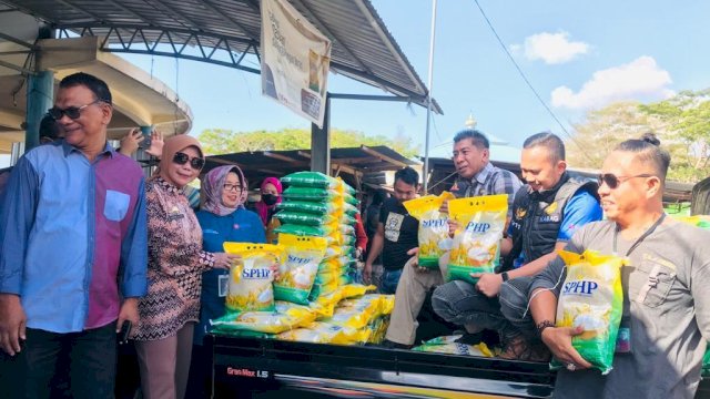 Pantau Laju Inflasi, TPID Bulukumba Gelar Operasi Pasar,
