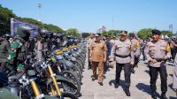 Pj Gubernur Sulsel Lepas Operasi Mantap Brata Pengamanan Pemilu dan Pilkada Serentak 2024