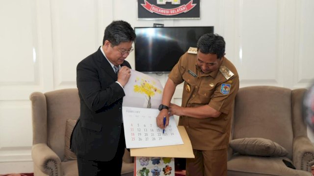 Pj Gubernur Sulsel – Konjen Jepang Bahas Potensi Budidaya Pisang dan Ayam Ketawa