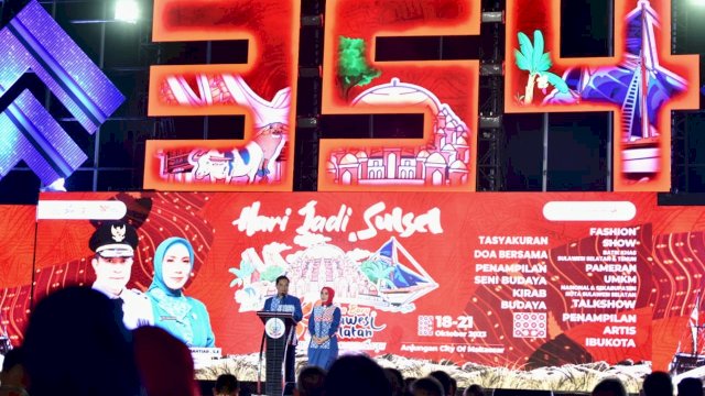 Pembukaan HUT Ke-354 Tahun, Danny Pomanto Sebut Program Pj Gubernur Bahtiar Persatukan Sulsel