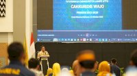 Pj Gubernur Sulsel Buka Rapat Kerja Yayasan Canno Petta Lampe Uttu Cakkuridie Wajo