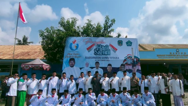 Sekda Armiadi Pimpin Hari Santri Nasional di Kabupaten Luwu Utara