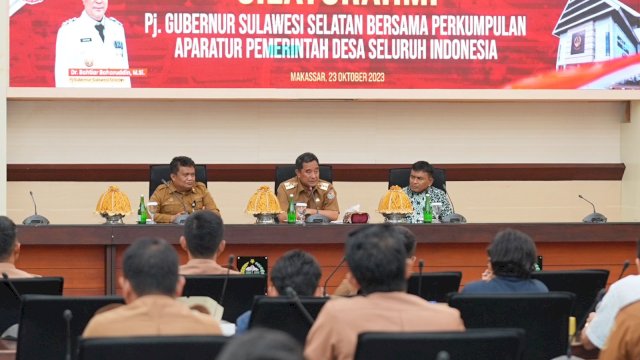 Perkumpulan Aparatur Desa Seluruh Indonesia Sulsel Dukung Program Ketahanan Pangan Pj Gubernur Bahtiar