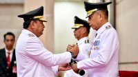 PJ. Gubernur Sulsel Lantik Pj Bupati Enrekang dan Pj Wali Kota Parepare, Minta Segera Bergerak dan Bekerja