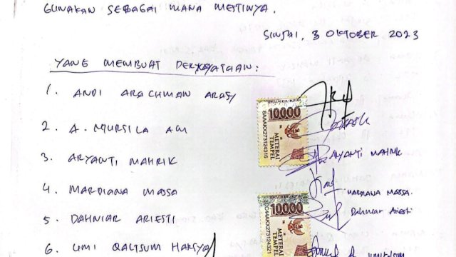 Kamrianto Tetap Masuk Daftar Caleg, Sembilan Bacaleg PAN Sinjai Mengundurkan Diri