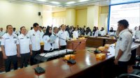 Dipimpin Sekwan 124 ASN DPRD Sulsel Tandatangani Pakta Integritas Netral di Pemilu