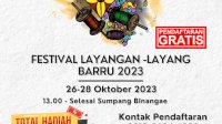 Kapolres Barru Dukung Festival Layang-Layang Terbesar di Barru 2023