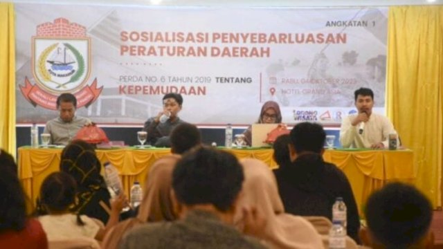 Sekretariat DPRD Makassar Sosialisasi Perda Kepemudaan