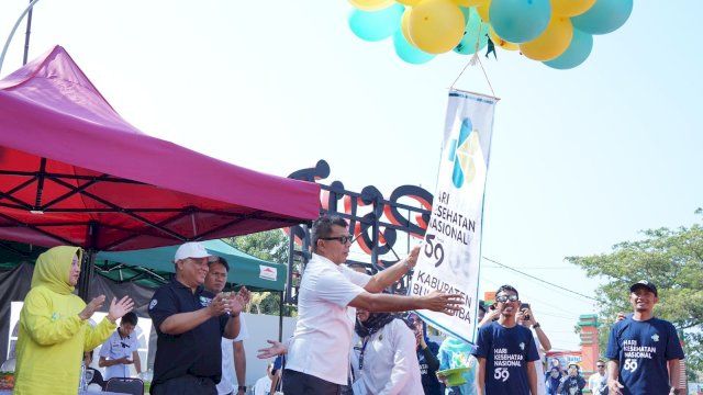 Buka Lomba HKN, Bupati Andi Utta Minta Komitmen Nakes Turunkan Angka Stunting